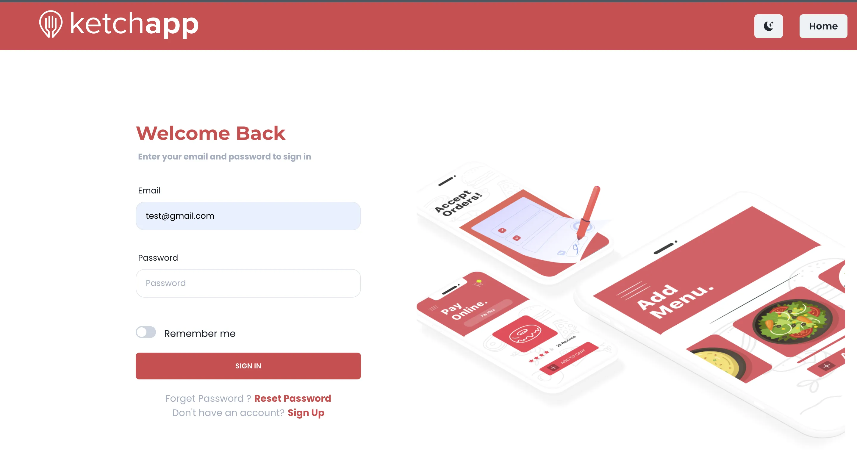Ketchapp website screenshot